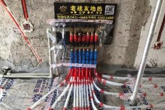 【大连老战友实业】新希望花园18-5-502地暖系统施工巡查