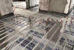 【大连老战友实业】海王府现代城189-2-1101地暖系统施工巡查